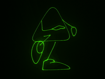 Example laser image.