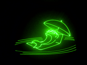 Example laser image.